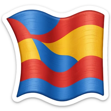 Drapeau rom sticker