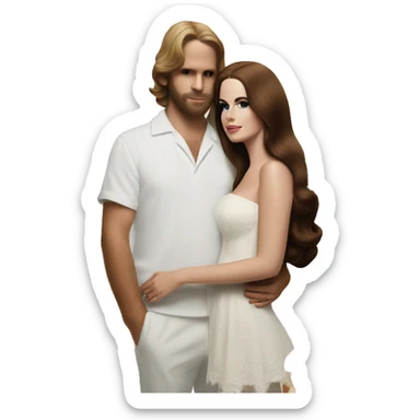 Lana del rey honeymoon album sticker