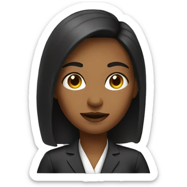 a Girl Boss  sticker