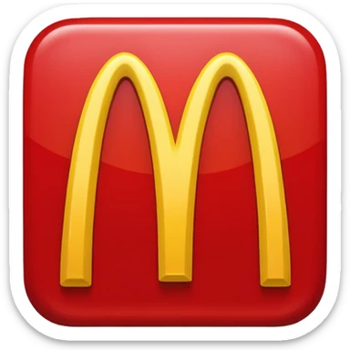 McDonald's sticker
