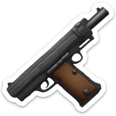 Arma pistola sticker