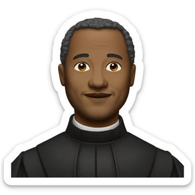 The Reverend Martin Luther sticker