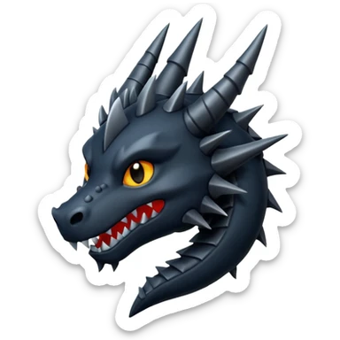 dragon spikes sticker