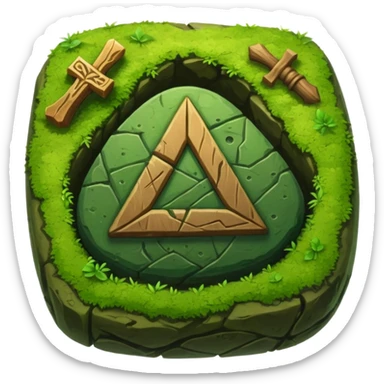 Green rune stone – Nature carvings


















 sticker