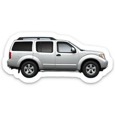 nissan pathfinder 2005 sideview sticker