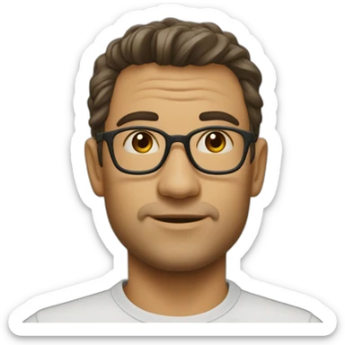 Un gars qui dit « TOZ » sticker