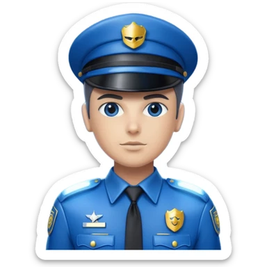 Android cop sticker