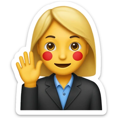 Emoji that represents No Platform Fraud Suspected sticker