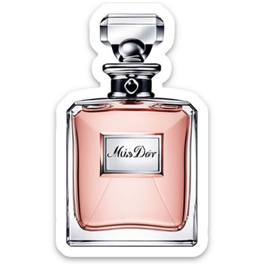 Miss Dior perfume  sticker