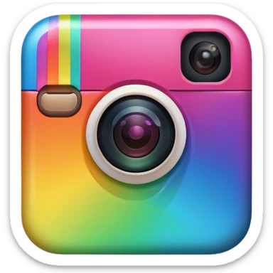 instagram on iphone sticker