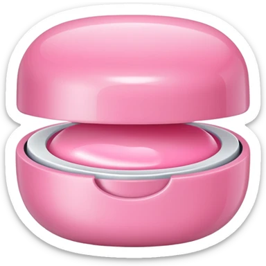 Glossier lip balm sticker