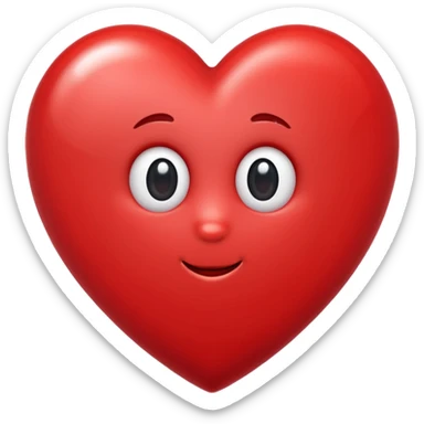 cute heart photo border sticker