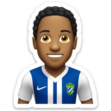 Ronaldinho Brazilian soccer player sticker