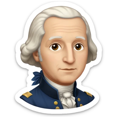 George Washington sticker