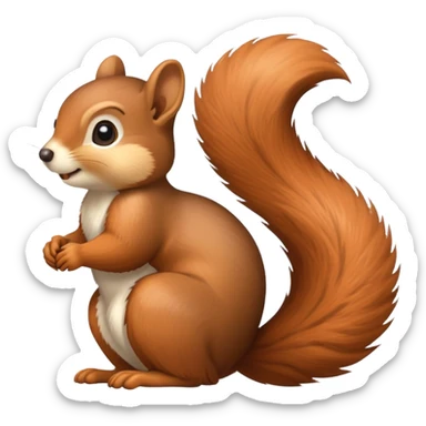 Squirrel  sticker