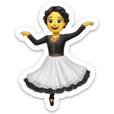 Un caca danse la macarena sticker