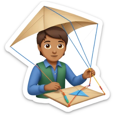 Kite Maker sticker