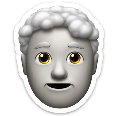 make an emoji that express loosing something, forgetting,maybe an emoji with a mental cloud tying to remeber where the object was lost sticker