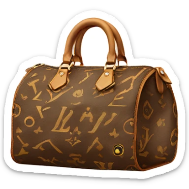 LV speedy bag  sticker