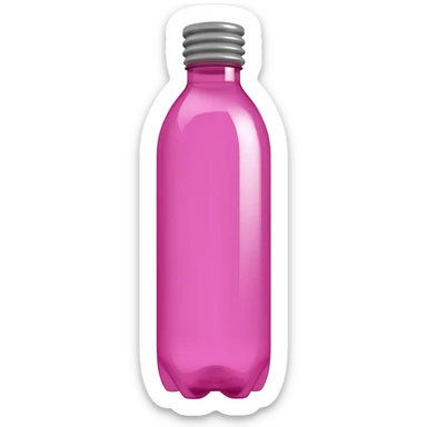 pink water bottle sticker