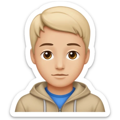 person with quote sticker