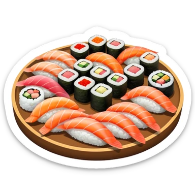 sushi rosa sticker