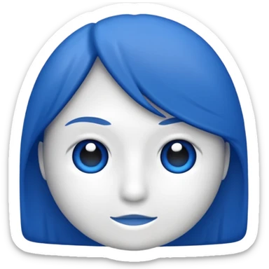 "Símbolo no formato de círculo, fundo sólido na cor azul oficial do Instagram (#0095F6), com um check branco nítido e alinhado no centro. Estilo minimalista, sem sombras, exatamente como o selo de verificação do Instagram." sticker