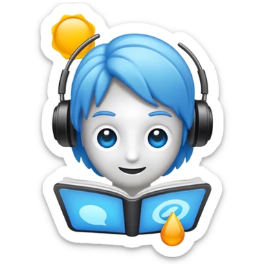 logo para una aplicación que se llama "Net Genius" usa el nombre de la aplicación para crear el logo sticker