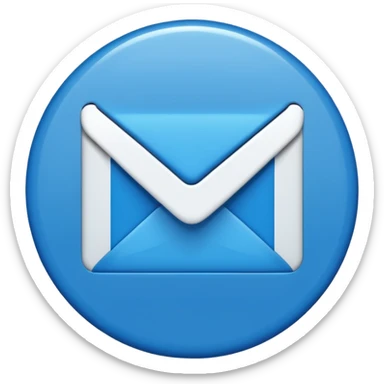 email verification badge emoji in a blue  circular or oval shapes with zigzag edges sticker