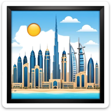 dubai sticker
