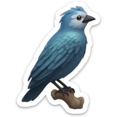 bird of Minerva has a rest sticker