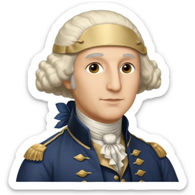 George Washington sticker