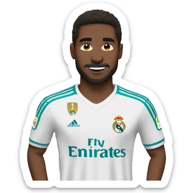 real madrid club of football sticker