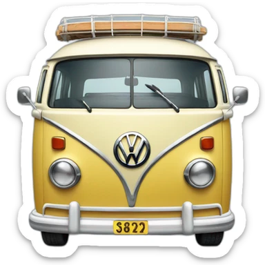 vw kombi sticker
