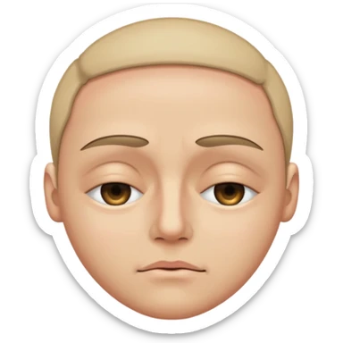 I want a version of the "single eye" generic unicode emoji but the eye is shut, eye lids down over the eye sticker