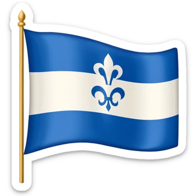 quebec flag sticker