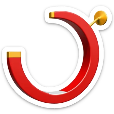 Représente moi une borne kilométrique rouge et blanche avec le chiffre N7. le bas est un rectangle blanc et le haut est en demi cercle rouge ayant la même largeur que le rectangle blanc. sticker