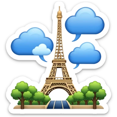 Paris of the north sticker