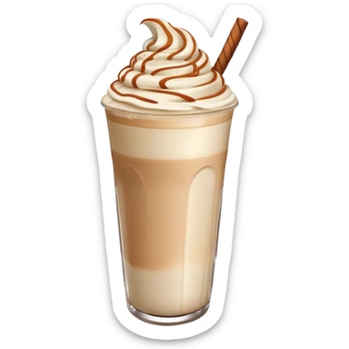 cinnabon frozen milkshake latte sticker