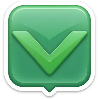 Quiero q aguas un emoji de verificado sticker