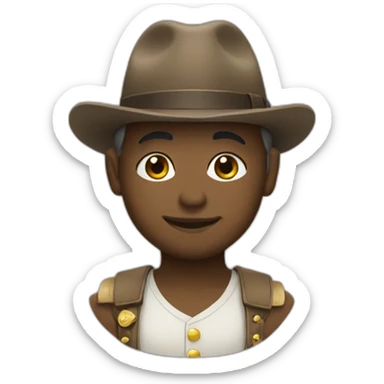 Un gars en costume sticker