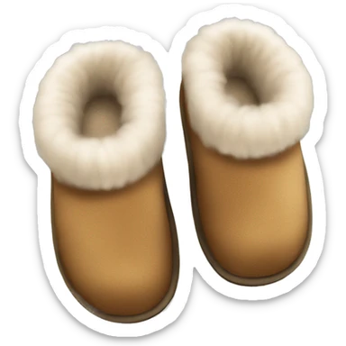UGG slippers  sticker