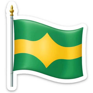 Crie um emoji da bandeira do Rio de Janeiro sticker