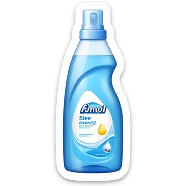 Produtos de limpeza sofisticado  sticker