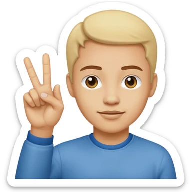 non mais comme le signe que font les deux frères de PNL sticker