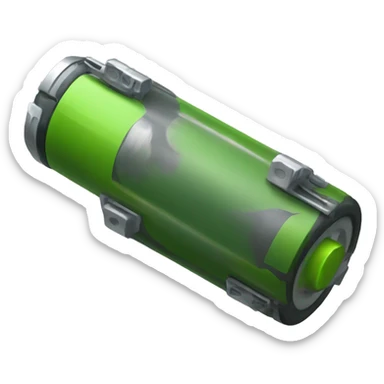 Batterie roulante sticker