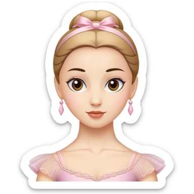 balerina capucina sticker