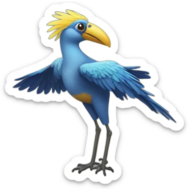 rio bird sticker