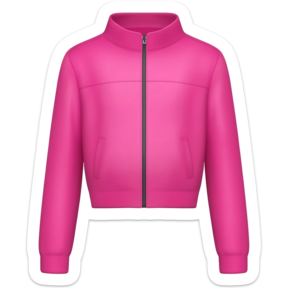 pink jacket sticker