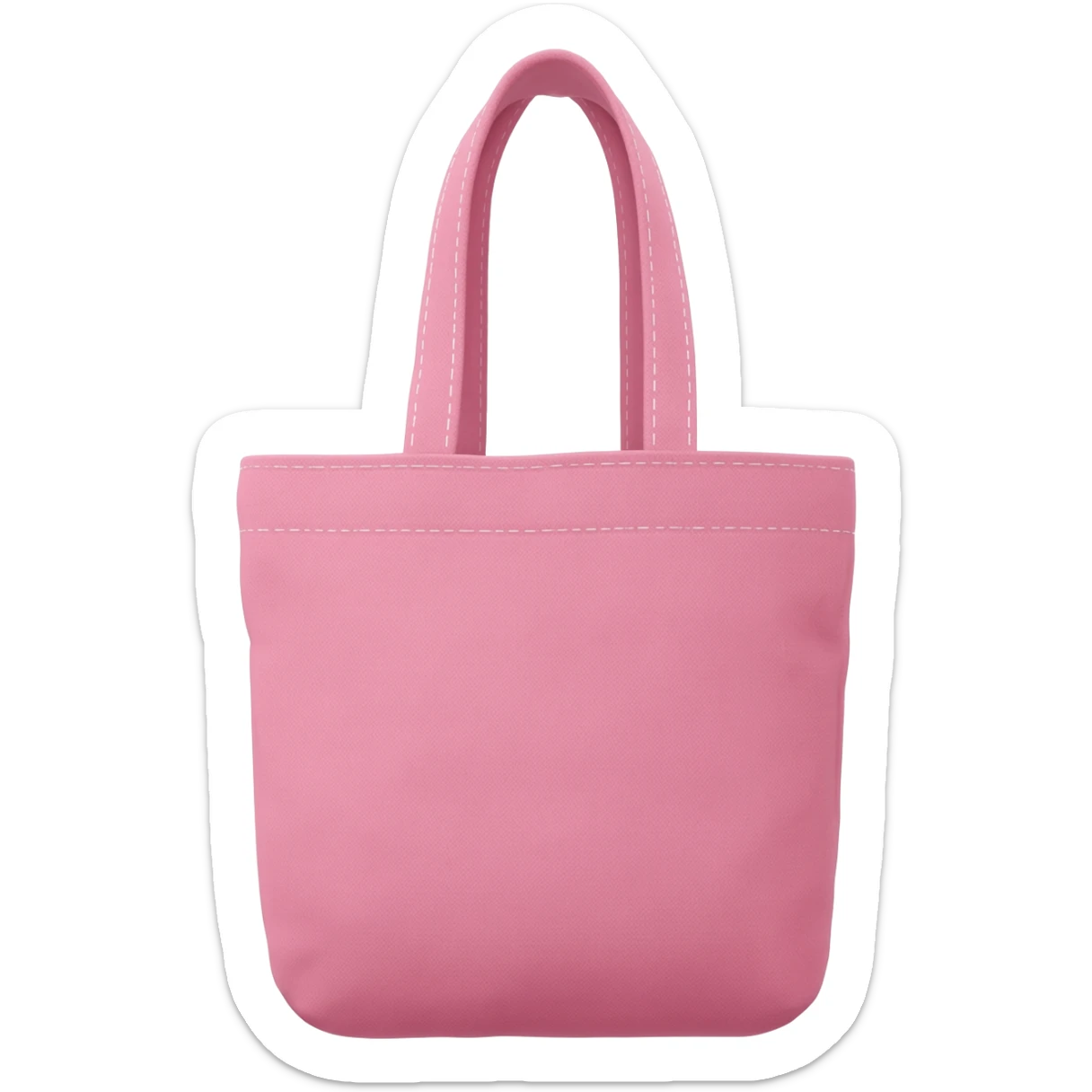 pink bag sticker
